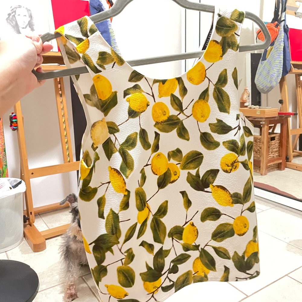 ZARA BASICS Lemon top